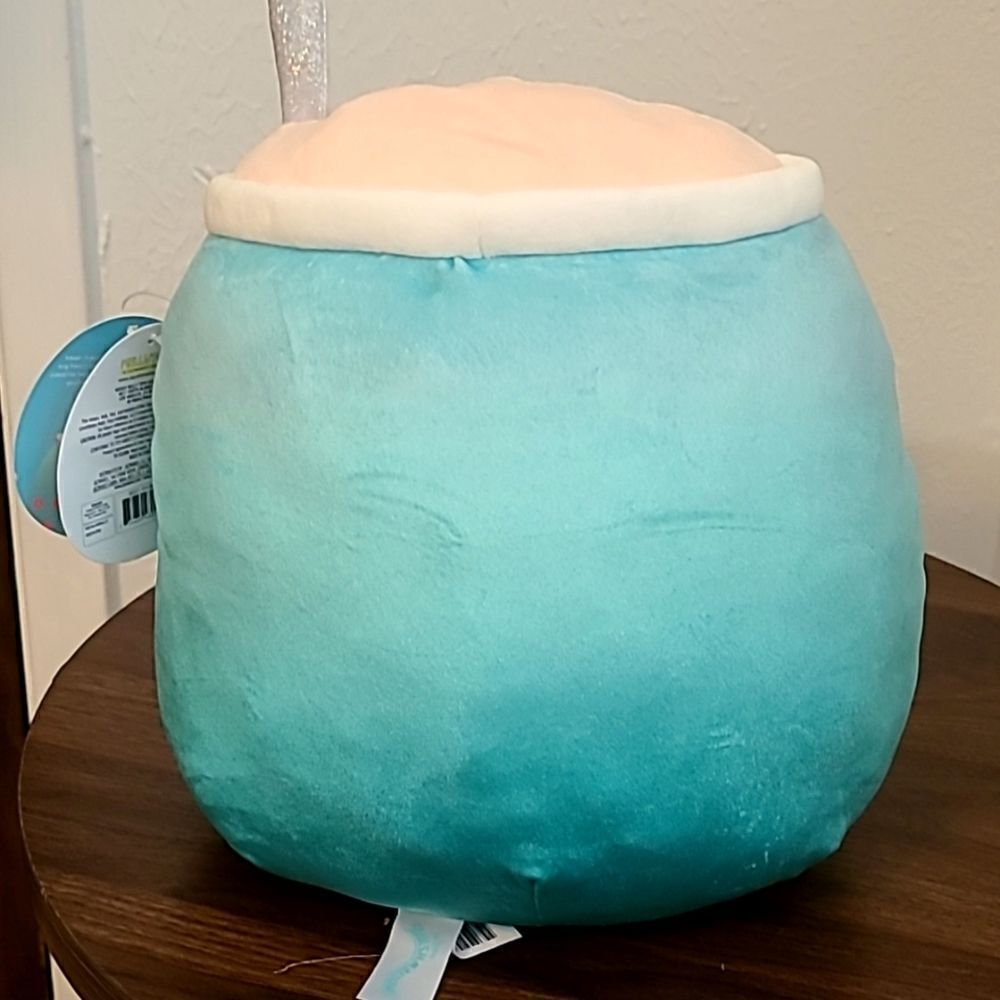 Jakarria Blue Boba Drink Squishmallow Plush 12”, NWT - Picture 5 of 7